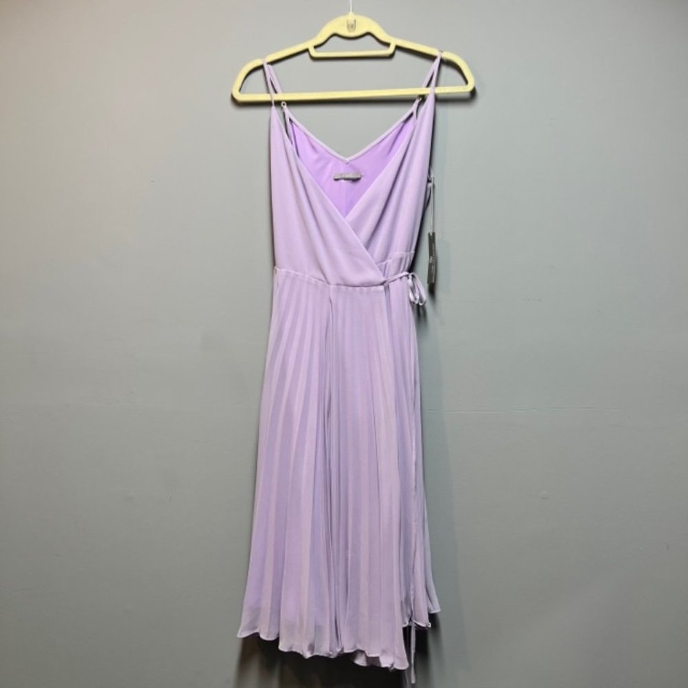 TART Alesandro Dress  Lavender pleatedskirt wrap